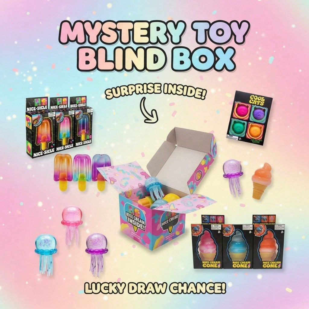 100+Pcs Sensory Squishy Blind  - Mystery Box Blind Bag recension och pris
