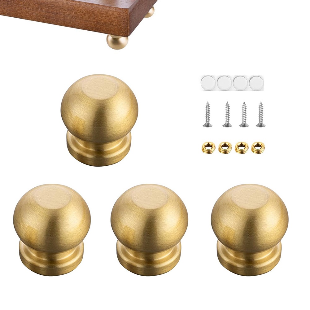 Brass Board Feet Set of 4 for  - Display Risers Set recension och pris