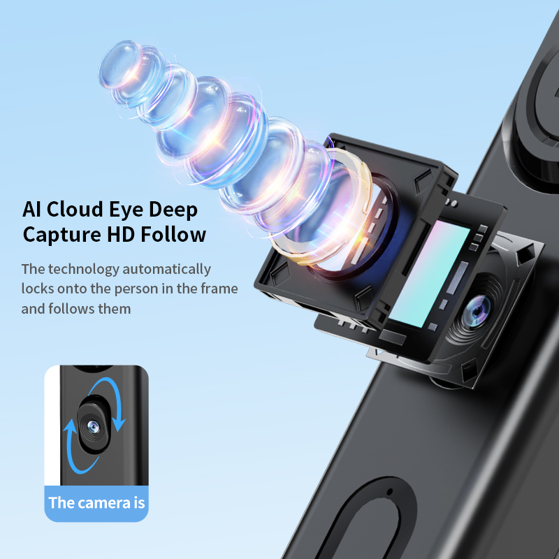 AI Tracking Gimbal Selfie Stic - Pop Display Shelf recension och pris