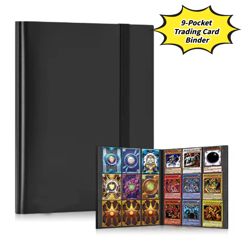 9-Pocket Trading Card Binder L - Pokemon Binder Card recension och pris
