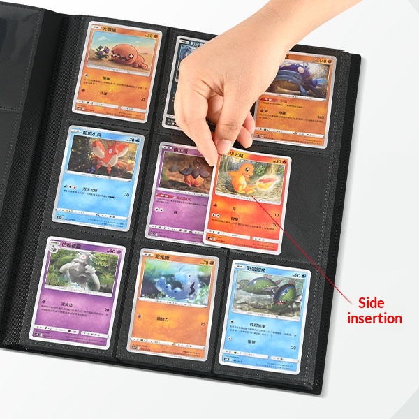 9-Pocket Trading Card Binder L - Pokemon Binder Card recension och pris
