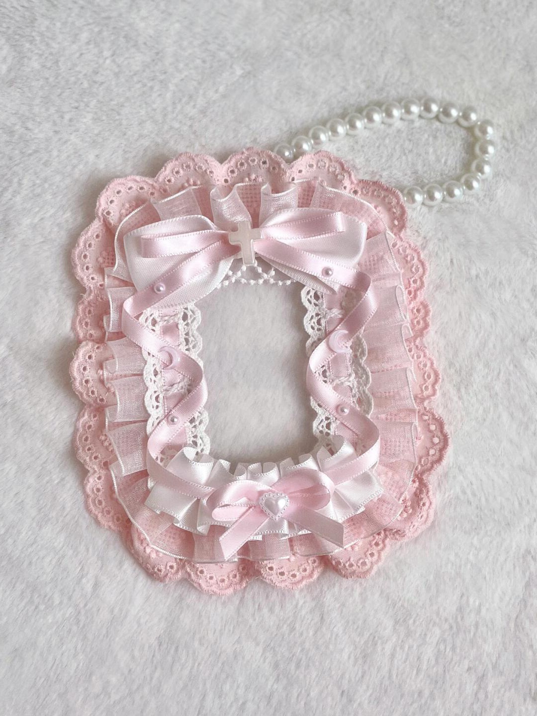 Handmade Lace Satin 3 Inch PVC - Card Penny Sleeve recension och pris