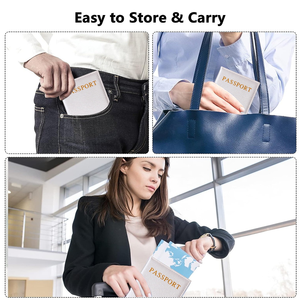 Passport Covers PU Leather Car - Card Top Loader recension och pris