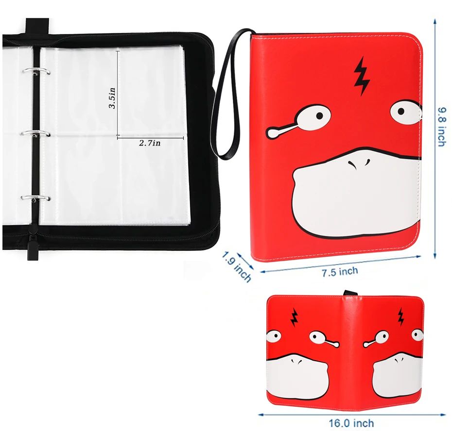 *New 400Pcs Card Album Binder  - Pokemon Binder Card recension och pris