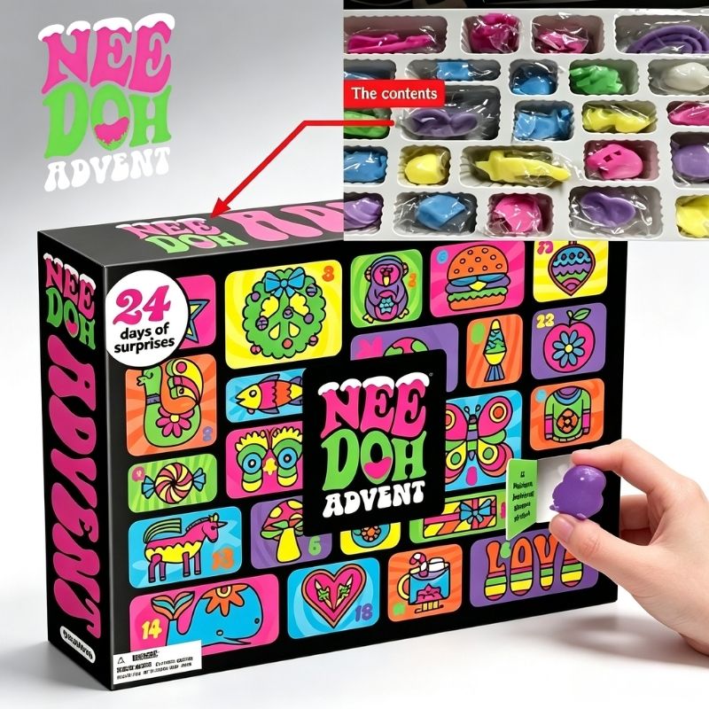 2026 Needoh New Christmas Coun - Mystery Box Blind Bag recension och pris