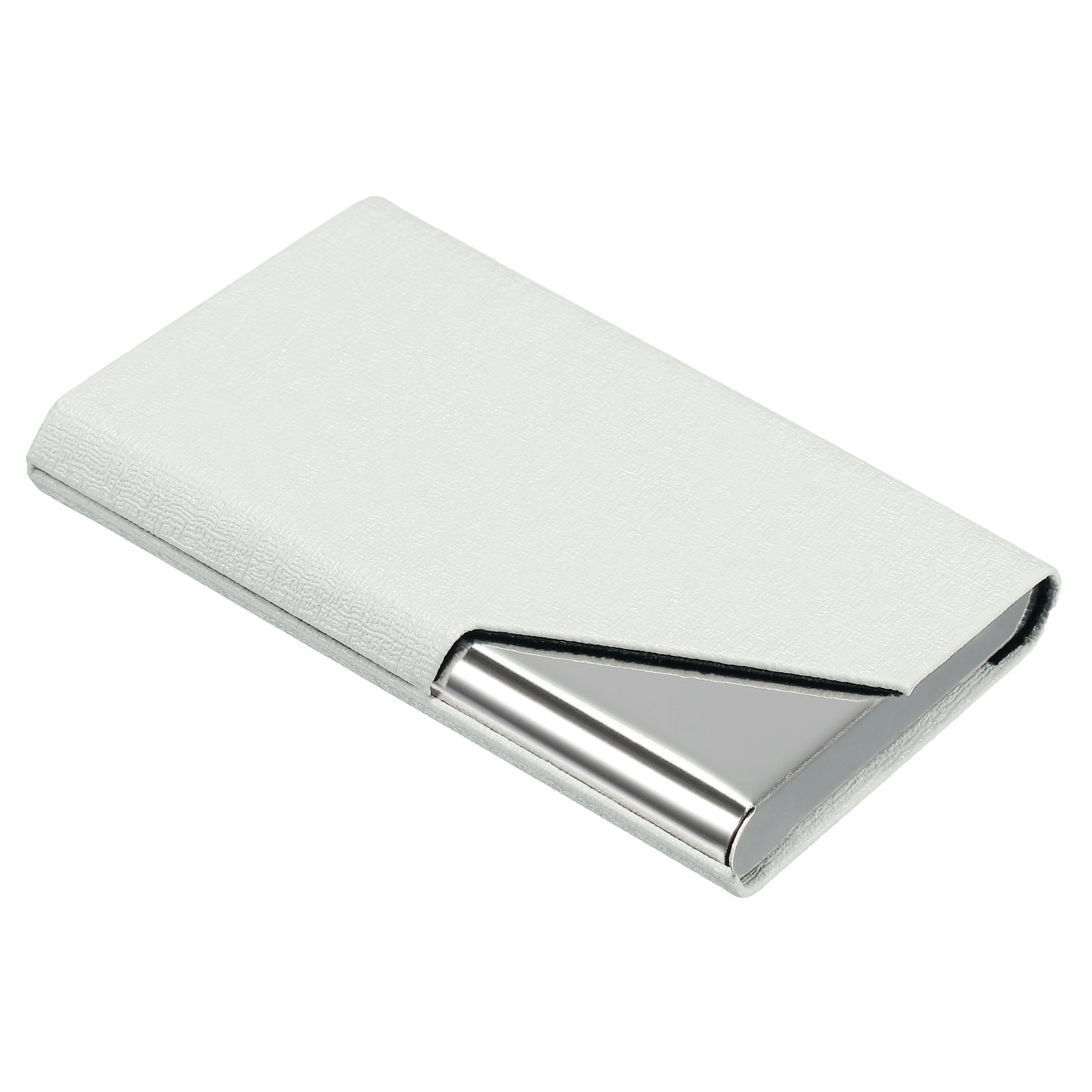 1/2Pcs Business Card Holder PU - Card Top Loader recension och pris