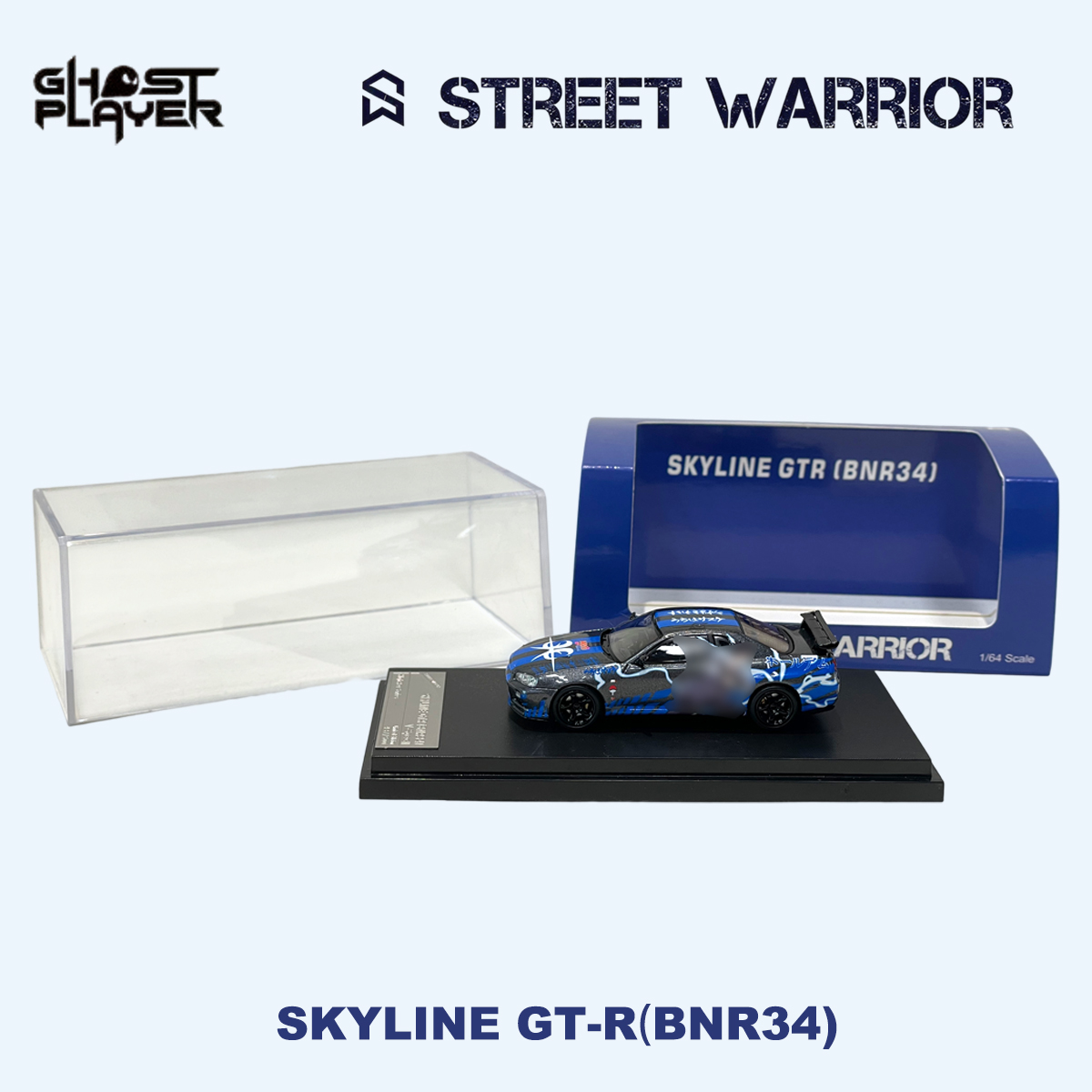 SW x Ghost Player 1:64 Skyline - Die Cast Car 1 64 recension och pris
