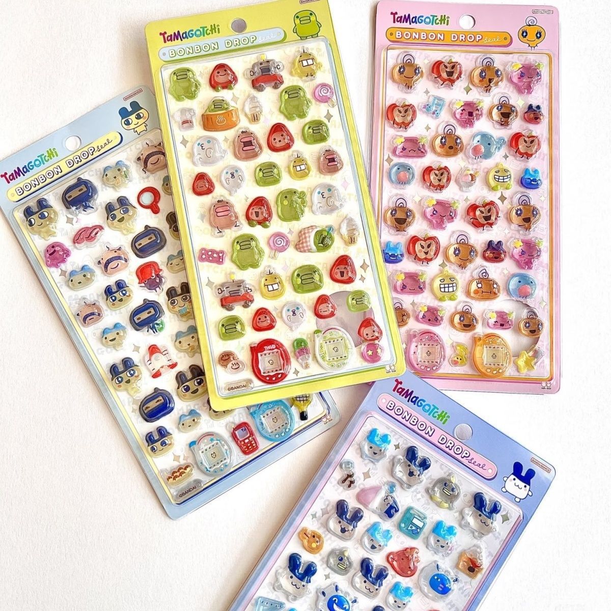 Tamagotchi 3D Stickers - Cute  - Bandai Model Tamagotchi recension och pris