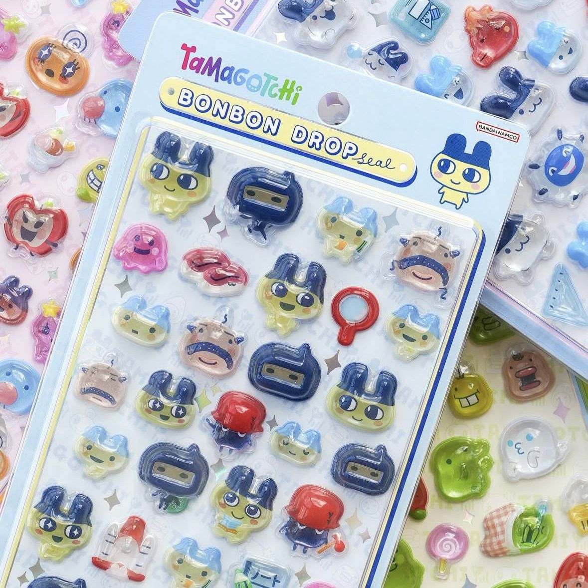 Tamagotchi 3D Stickers - Cute  - Bandai Model Tamagotchi recension och pris