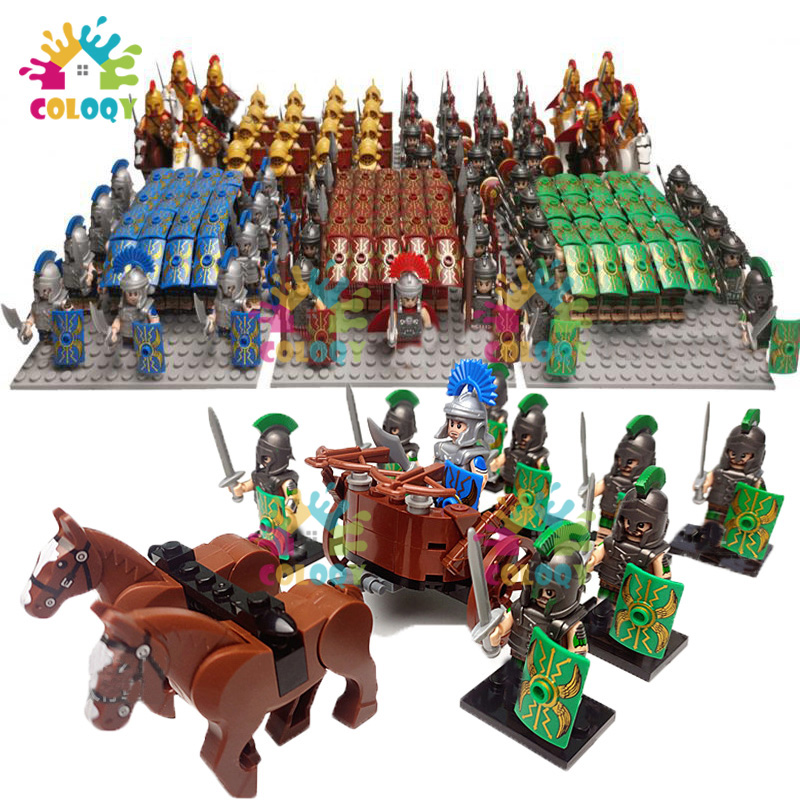 Kids Toys Roman Legion Buildin - Lego Minifigure Holder recension och pris